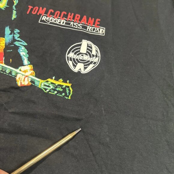 Vintage 90s Tom Cochrane Tour Tee - Picture 3 of 7